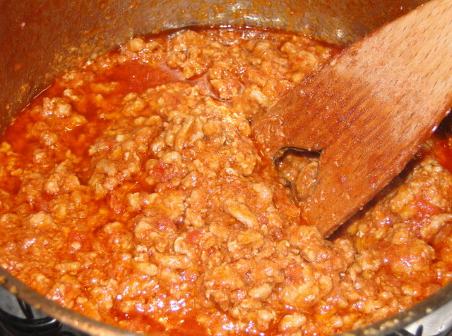 spagety bolognese