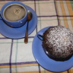 nutelový mug cake