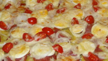 rýchla pizza zo zemiakov