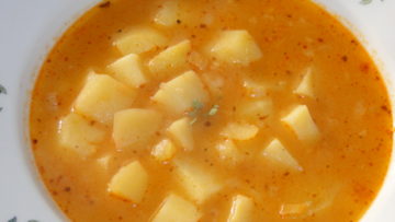 rýchla zemiaková polievka