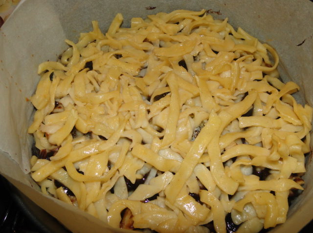 makovo lekvarová torta