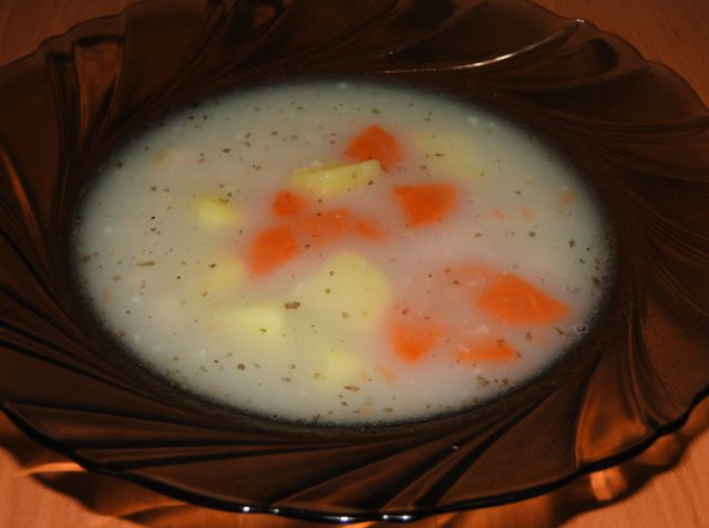 tradičná fazuľová polievka