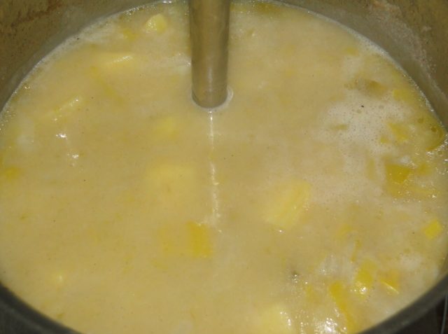 zemiakovo-pórková polievka