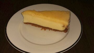 anglický cheesecake
