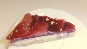 jahodový cheesecake