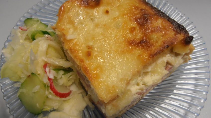 toastové lasagne