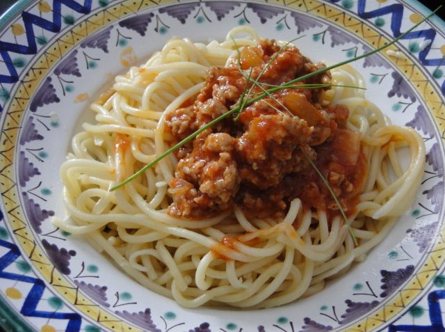 boloňské špagety po slovensky