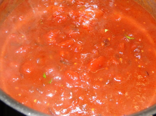 paradajková omáčka na cestoviny bez mäsa