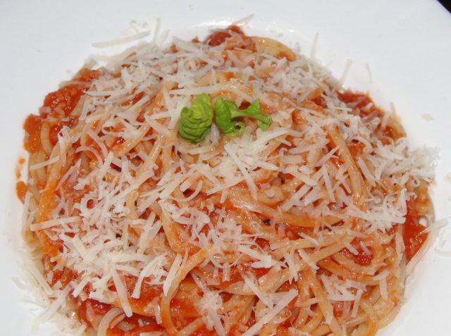 špagety po taliansky bez mäsa