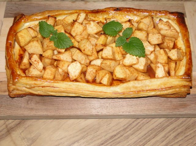 recept z lístkového cesta