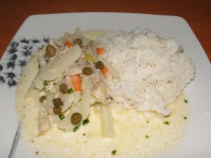 mäso so zeleninou