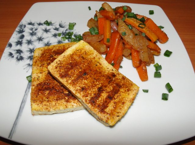 grilované tofu