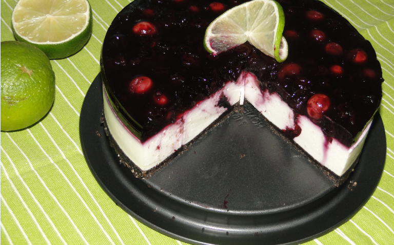 Ovocný cheesecake