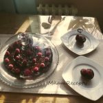 čoko torta s malinami