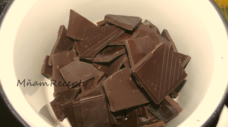 čokoládová ganache