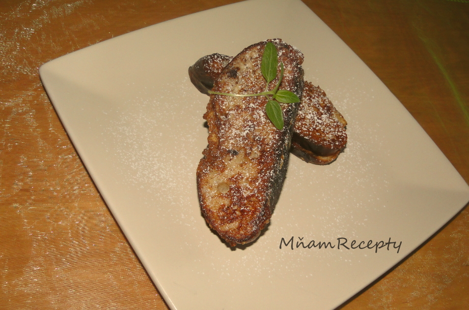 French toast z vianočky MňamRecepty.eu