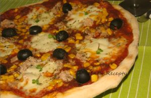 špaldová pizza
